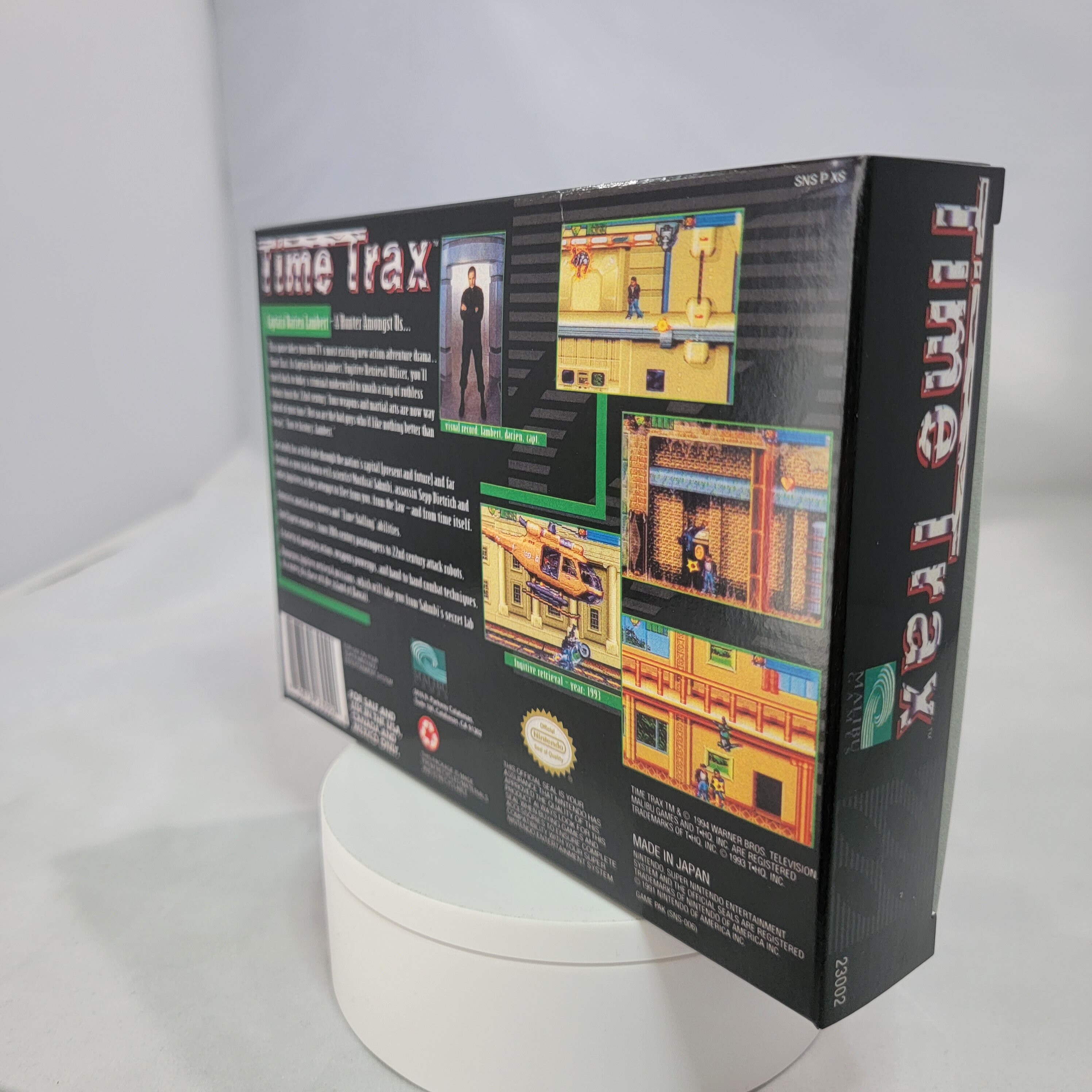 Nintendo Reproduction Console Time Trax | NTSC | Super Nintendo | SNES | En | Reproduction Box and ...