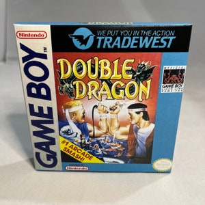 Double Dragon | NTSC | Gameboy | GB | En | Reproduction Box and Inner Tray