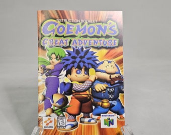 Goemon's Great Adventure | NTSC | Nintendo 64 | N64 | En | User