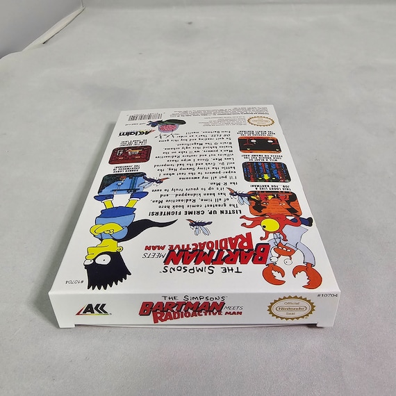 The Simpsons Bartman Meets Radioactive Man | NTSC | Nintendo