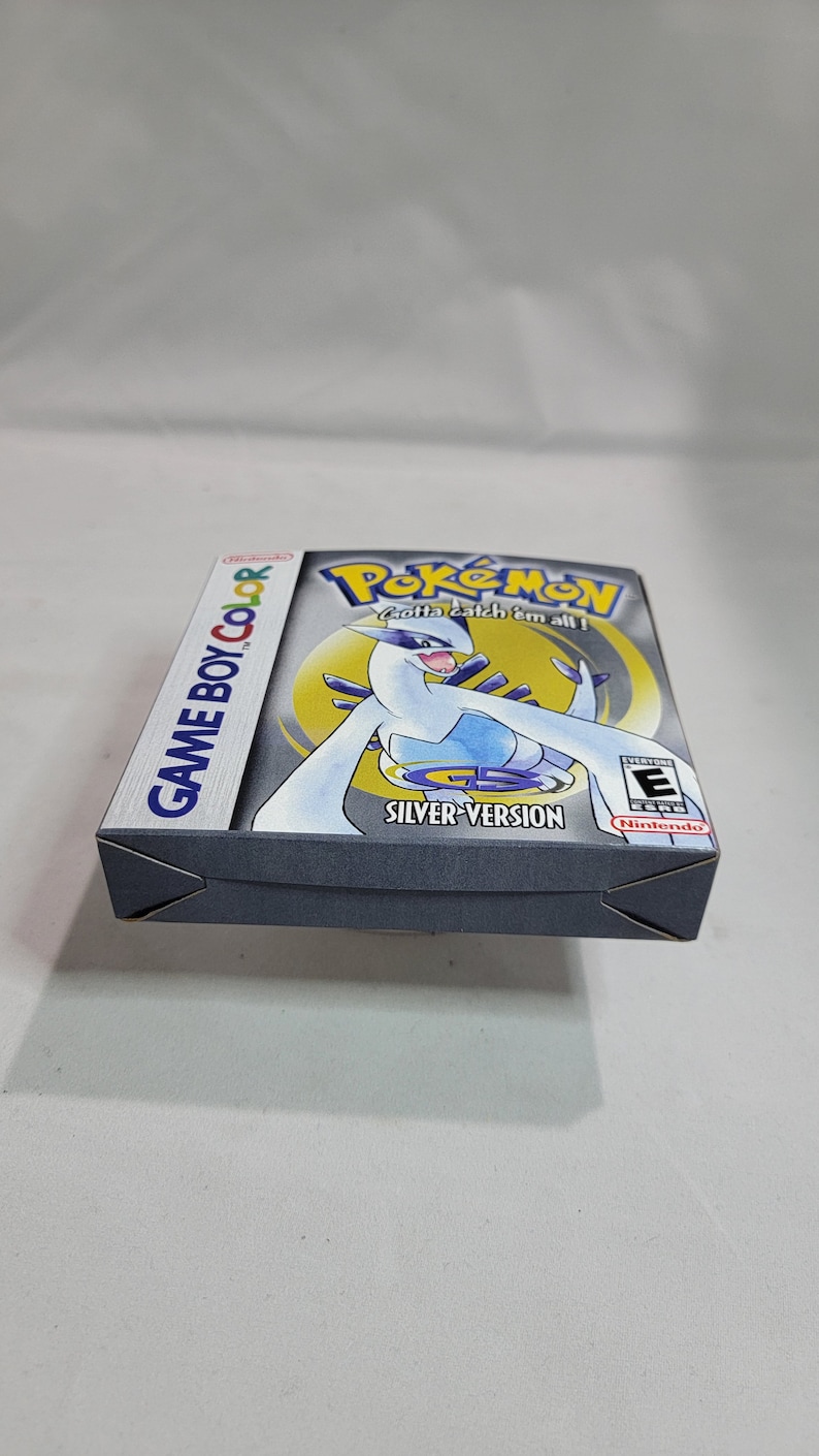 Pokemon Silver NTSC Gameboy Color GBC En Etsy