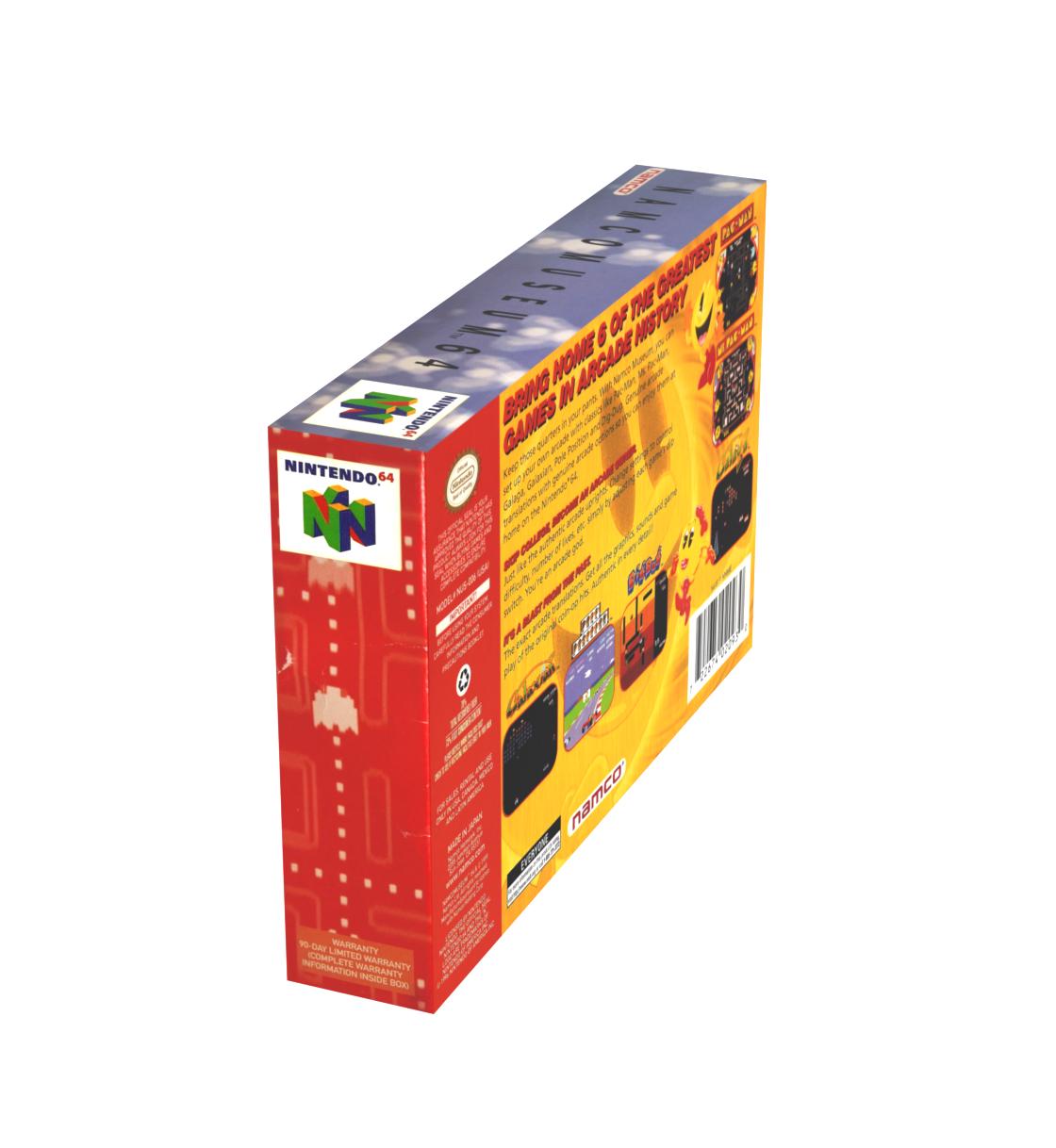 Namco Museum | NTSC | Nintendo 64 | N64 | En | Reproduction Box