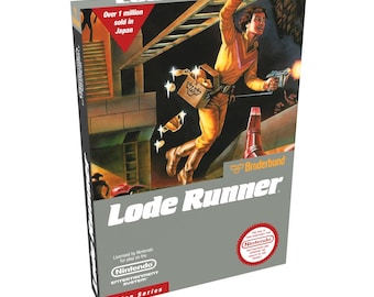 Lode Runner | NTSC | Nintendo | NES | En | Reproduction Box
