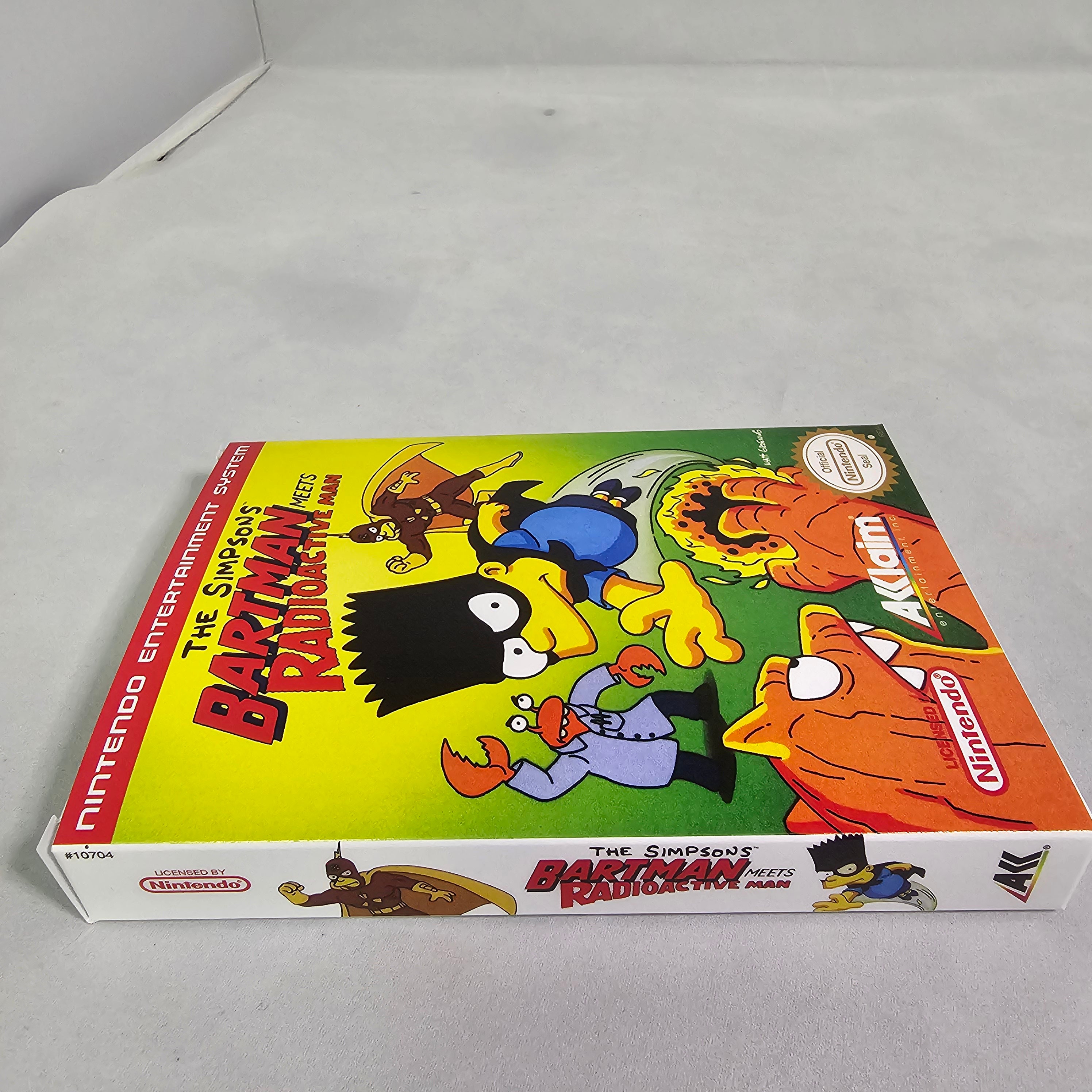 The Simpsons Bartman Meets Radioactive Man | NTSC | Nintendo