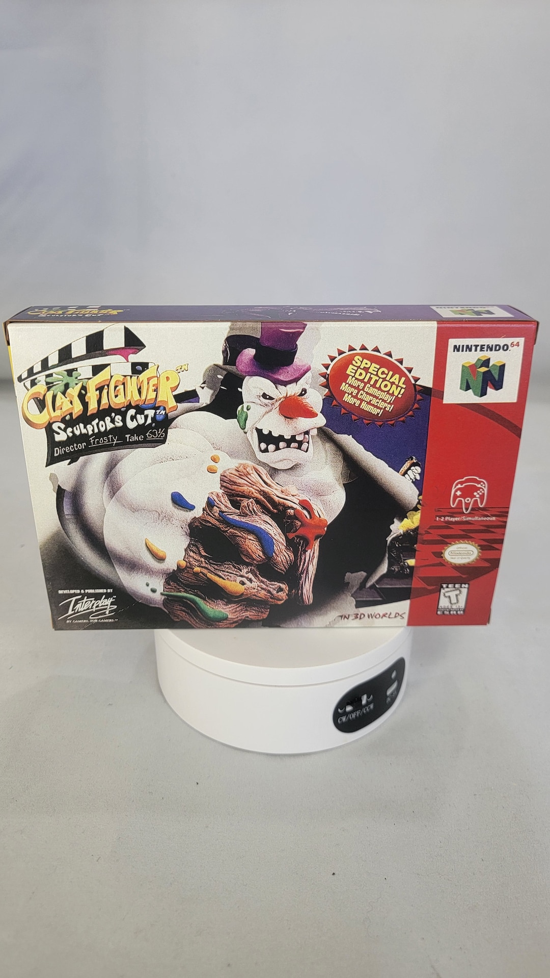 Clay Fighter Sculptor's Cut NTSC Nintendo