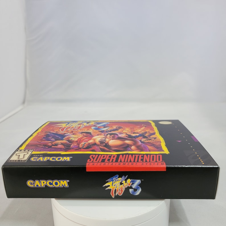 Final Fight 3 | NTSC | Super Nintendo | SNES | En | Reproduction Box ...