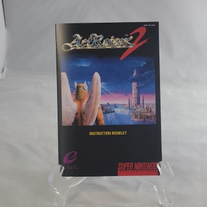 ActRaiser 2 | NTSC | Super Nintendo | SNES | En | User Instruction Manual