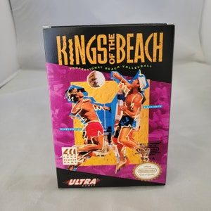 Kings of the Beach | NTSC | Nintendo | NES | En | Reproduction Box