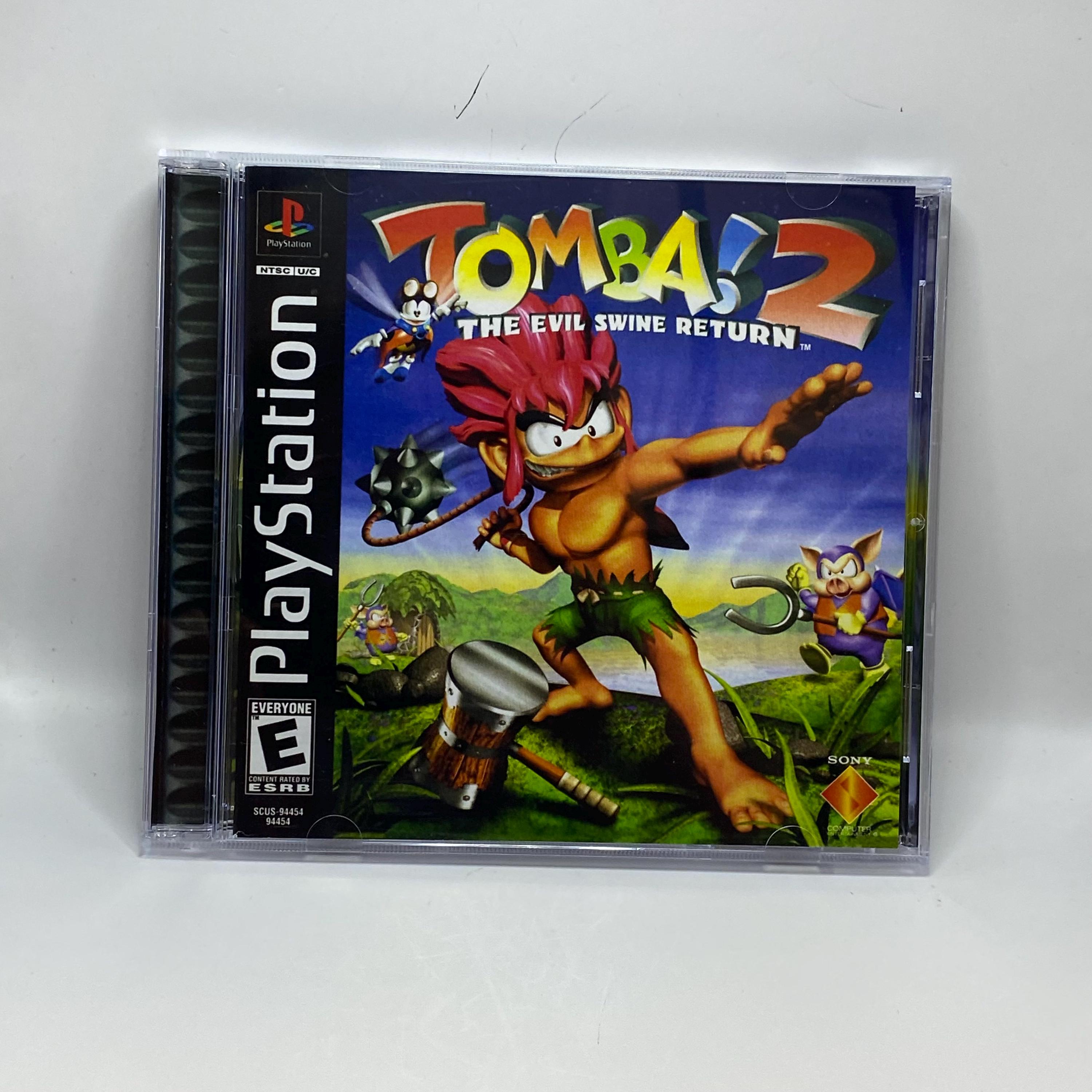 Tomba! 2 | NTSC | Playstation | PS1 | En | Reproduction Case and