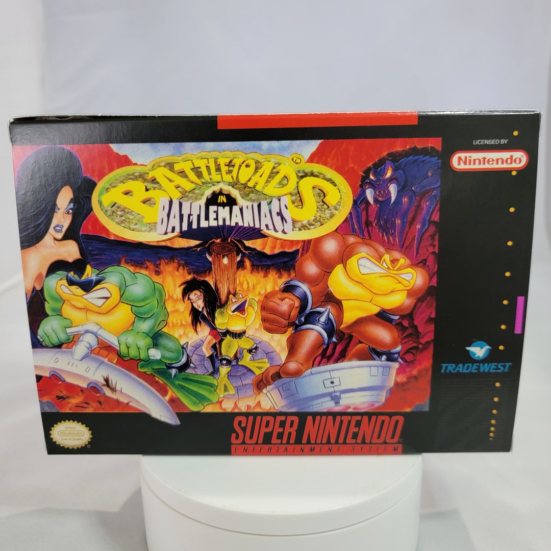 Battletoads in Battlemaniacs | NTSC | Super Nintendo | SNES