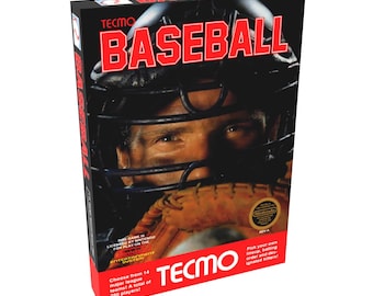 Tecmo Baseball | NTSC | Nintendo | NES | En | Reproduction Box