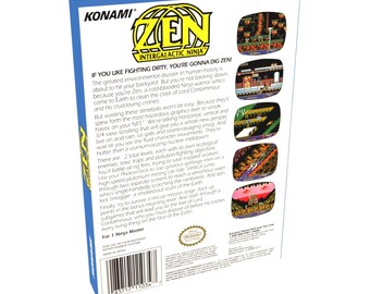 Zen Intergalactic Ninja | NTSC | Nintendo | NES | En