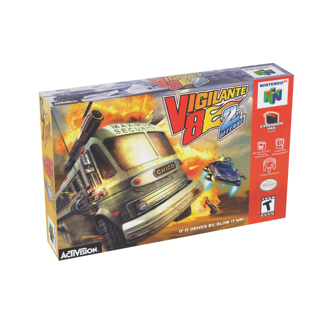 Vigilante 8 2nd Offense | NTSC | Nintendo 64 | N64 | En