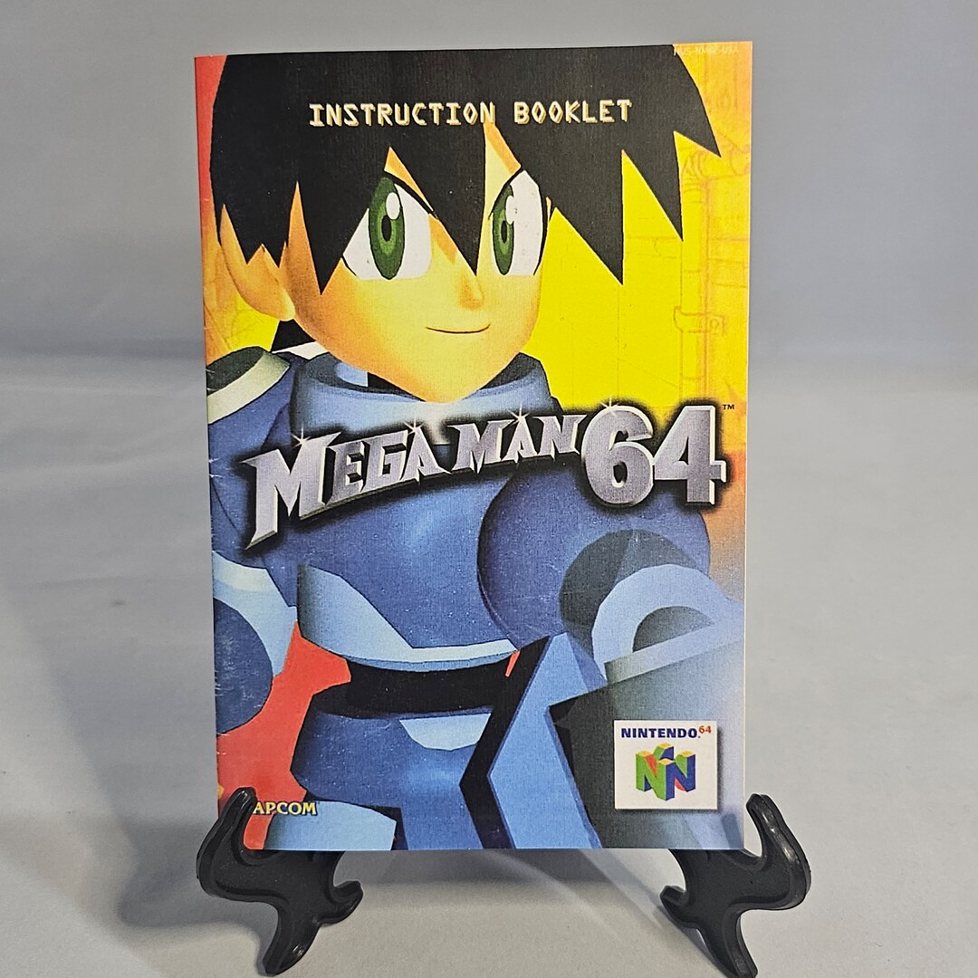 Mega Man 64 | NTSC | Nintendo 64 | N64 | En | User Instruction