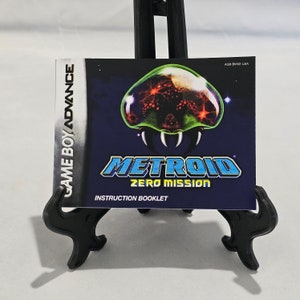 Metroid Zero Mission | NTSC | Gameboy Advance | GBA | En | User Instruction Manual