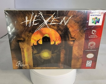 Hexen | NTSC | Nintendo 64 | N64 | En | Reproduction Box and Inner Tray
