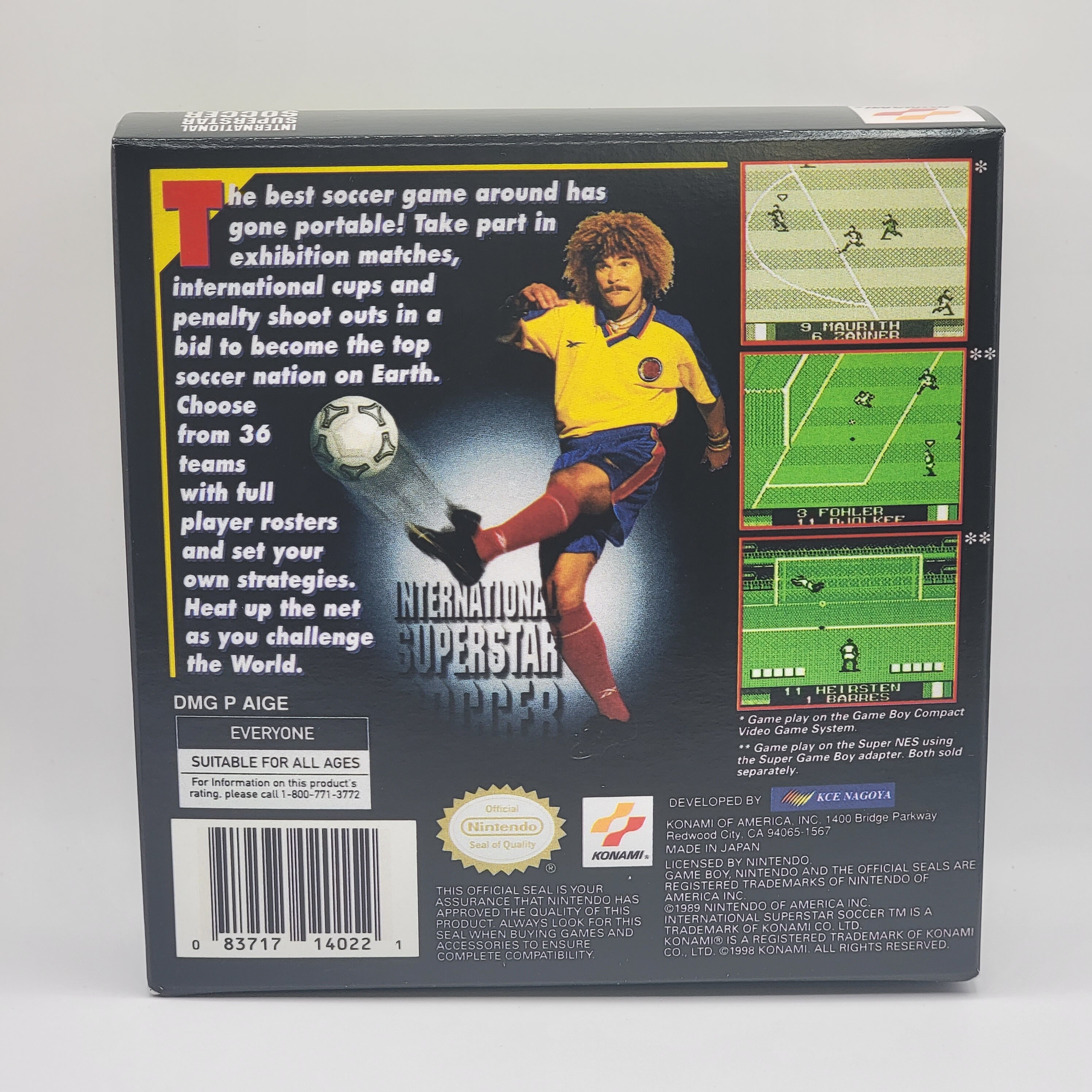 International Superstar Soccer | NTSC | Gameboy | GB | En