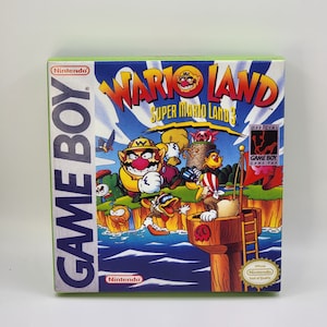 Super Mario Land 3 Wario Land | NTSC | Gameboy | GB | En | Reproduction Box and Inner Tray