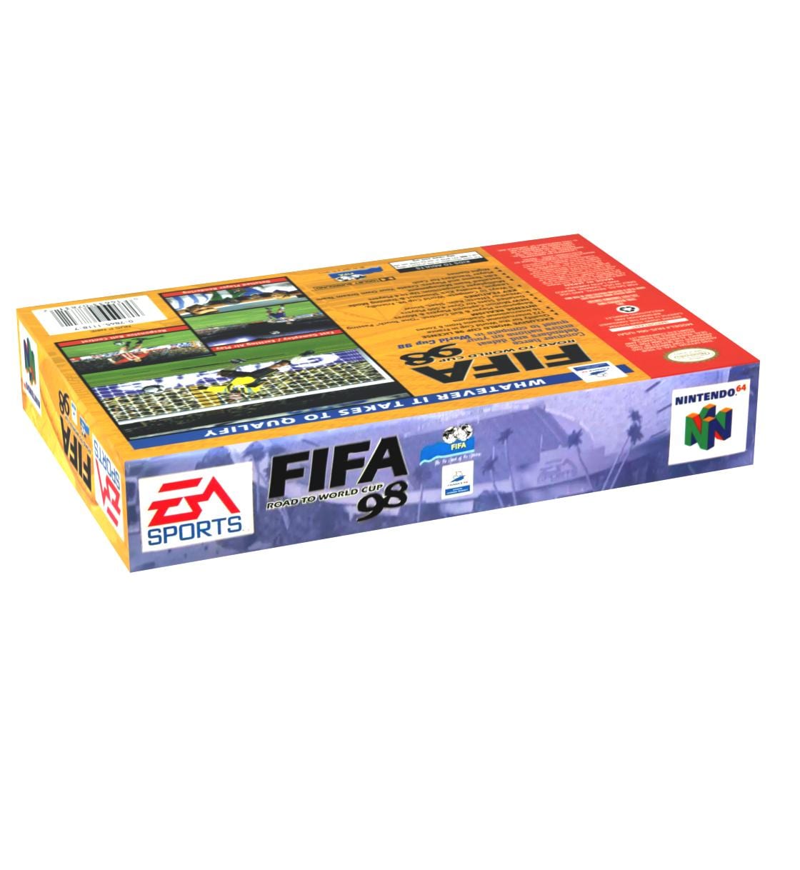 Fifa Road to the World Cup 98 | NTSC | Nintendo 64 | N64 | En