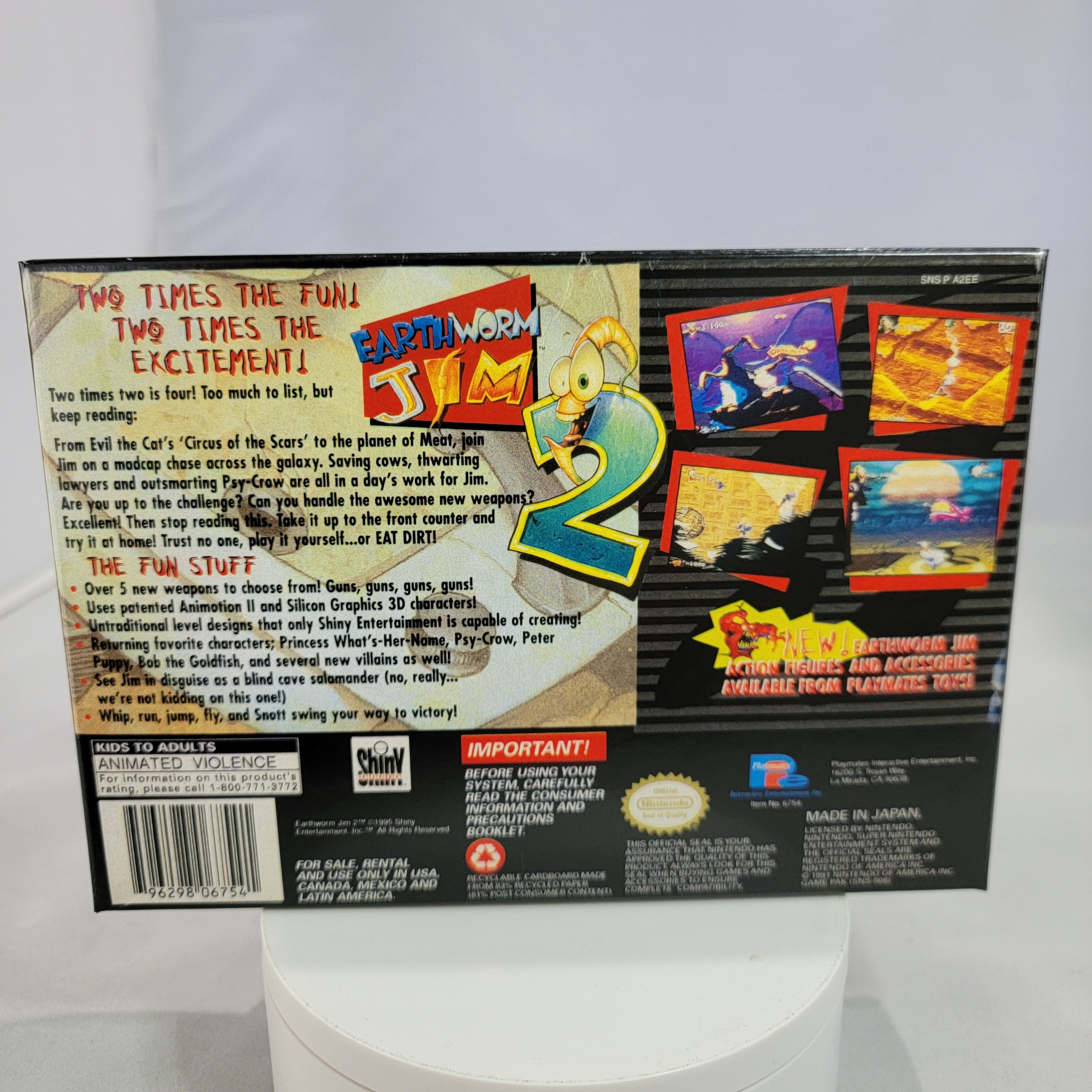 Earthworm Jim 2 | NTSC | Super Nintendo | SNES | En