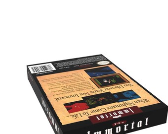 The Immortal | NTSC | Nintendo | NES | En | Reproduction Box - Etsy