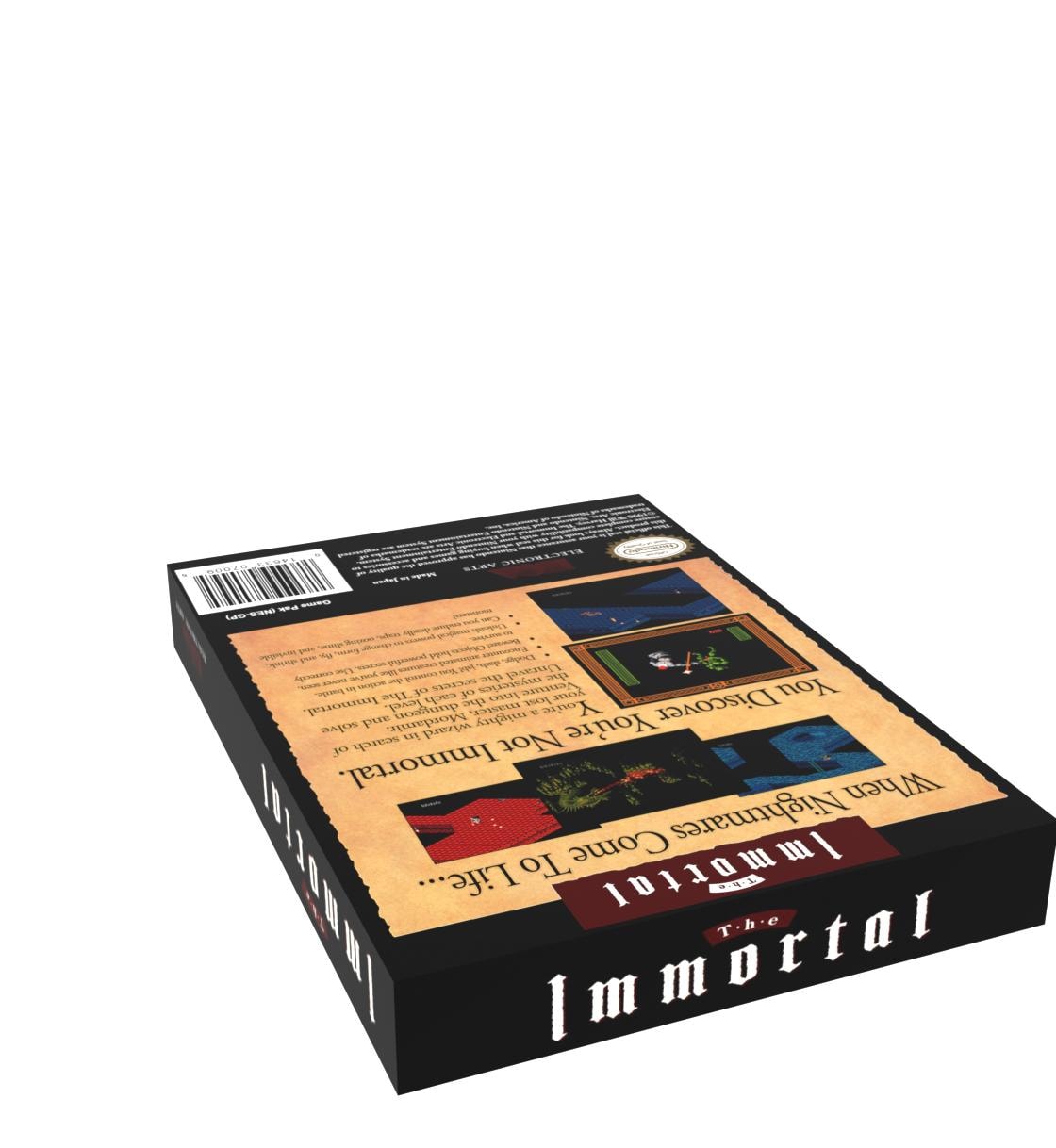 The Immortal | NTSC | Nintendo | NES | En | Reproduction Box - Etsy