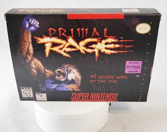 Primal Rage Snes Dinosaur Game Primal Rage NTSC Super Nintendo