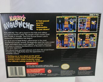 Kirby's Avalanche - Super Nintendo