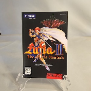 Lufia 2 | NTSC | Super Nintendo | SNES | En | User Instruction Manual