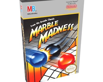 Marble Madness | NTSC | Nintendo | NES | En | Reproduction Box