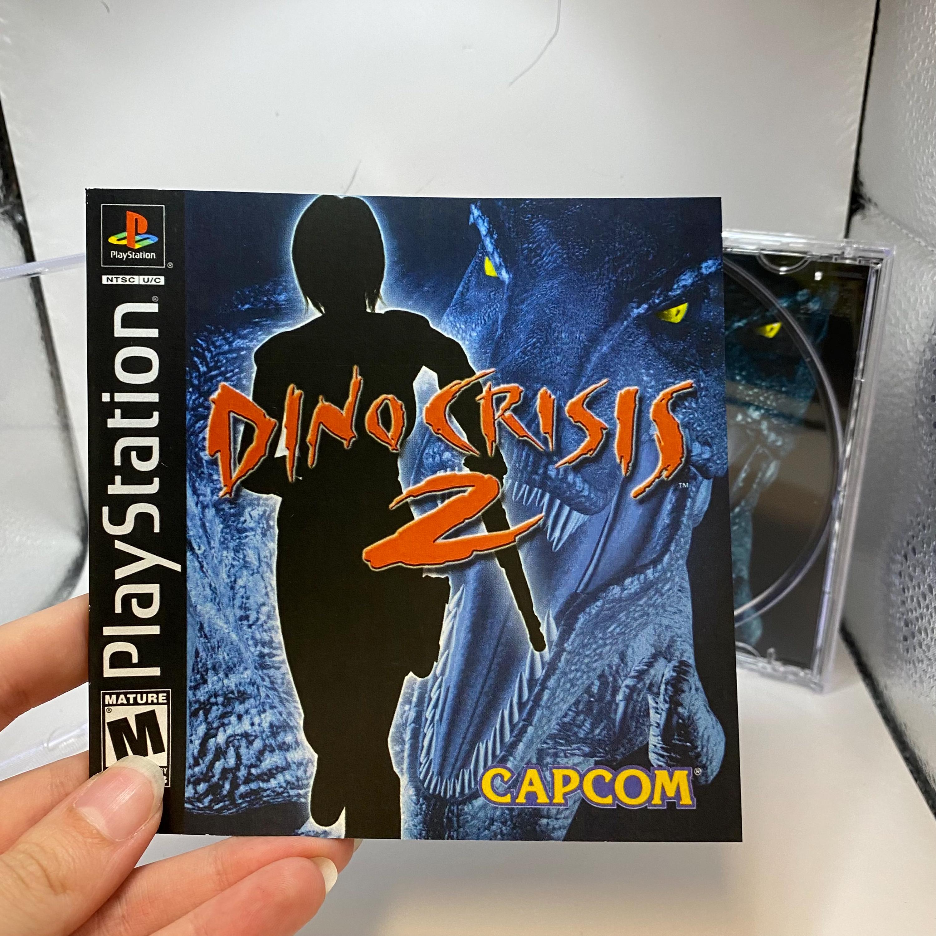 Dino Crisis 2 Per PS1, Versione Italiana, PAL, Completo E Come Nuovo, Raro Capcom Survival Horror