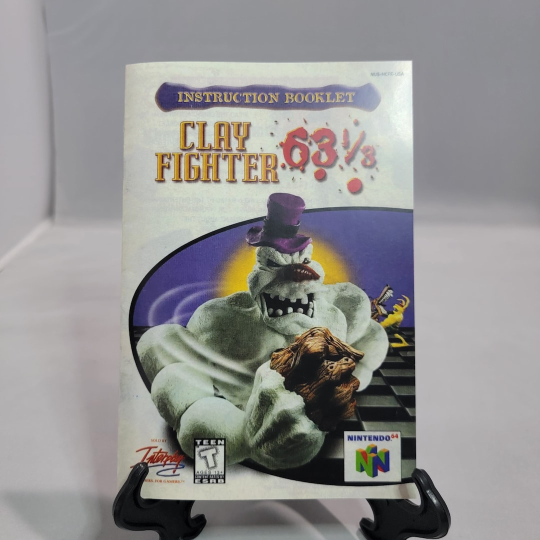 Clay Fighter 63 1/3 | NTSC | Nintendo 64 | N64 | En | User