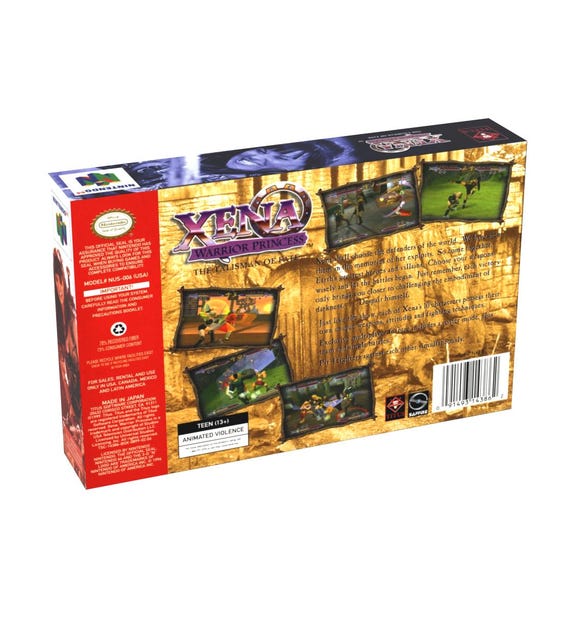 Xena Warrior Princess | NTSC | Nintendo 64 | N64 | En
