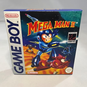 Mega Man 2 | NTSC | Gameboy | GB | En | Reproduction Box and Inner Tray