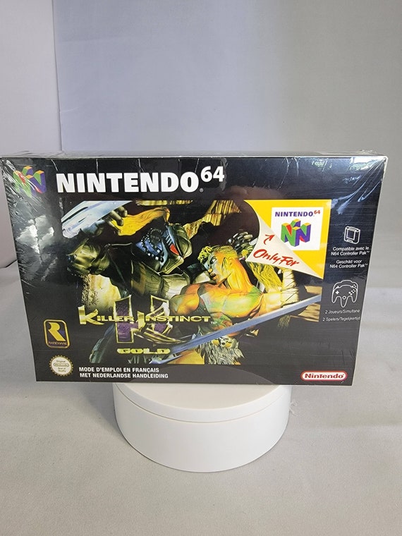 N64 海外版 KILLER INSTINCT GOLD キラーインスティンクト ゴールド （検：ニンテンドー64 レア ソフト : Killer Instinct Gold : Video Games