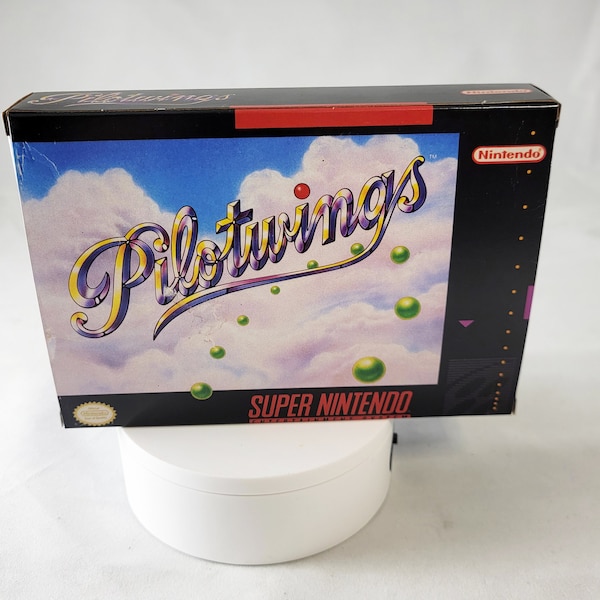 Pilotwings | NTSC | Super Nintendo | SNES | En | Reproduction Box and Inner Tray