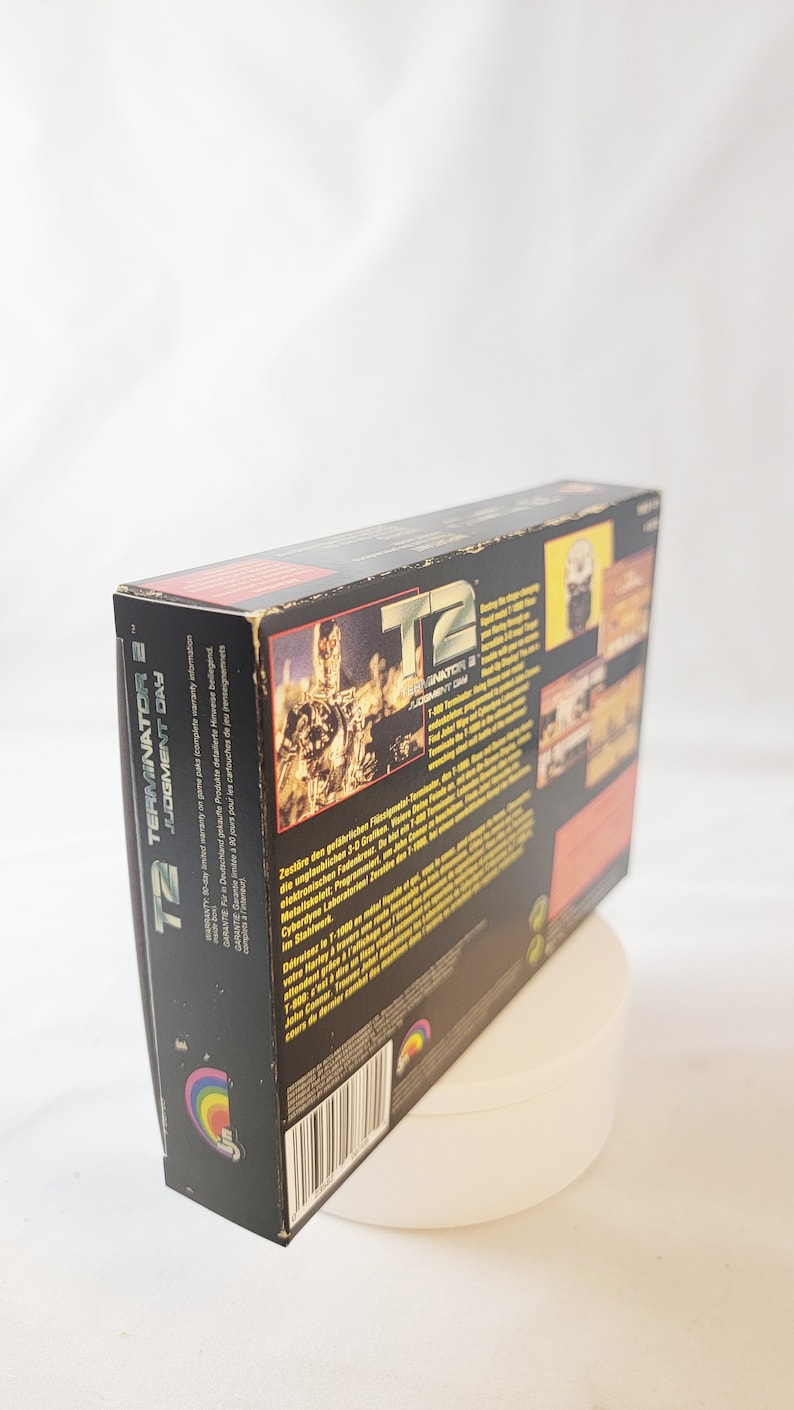 Terminator 2 Judgement Day - T2 | PAL | Super Nintendo | SNES | En,fr ...