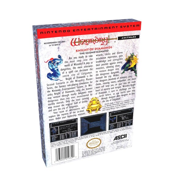 Wizardry 2 Knight of Diamonds | NTSC | Nintendo | NES | En