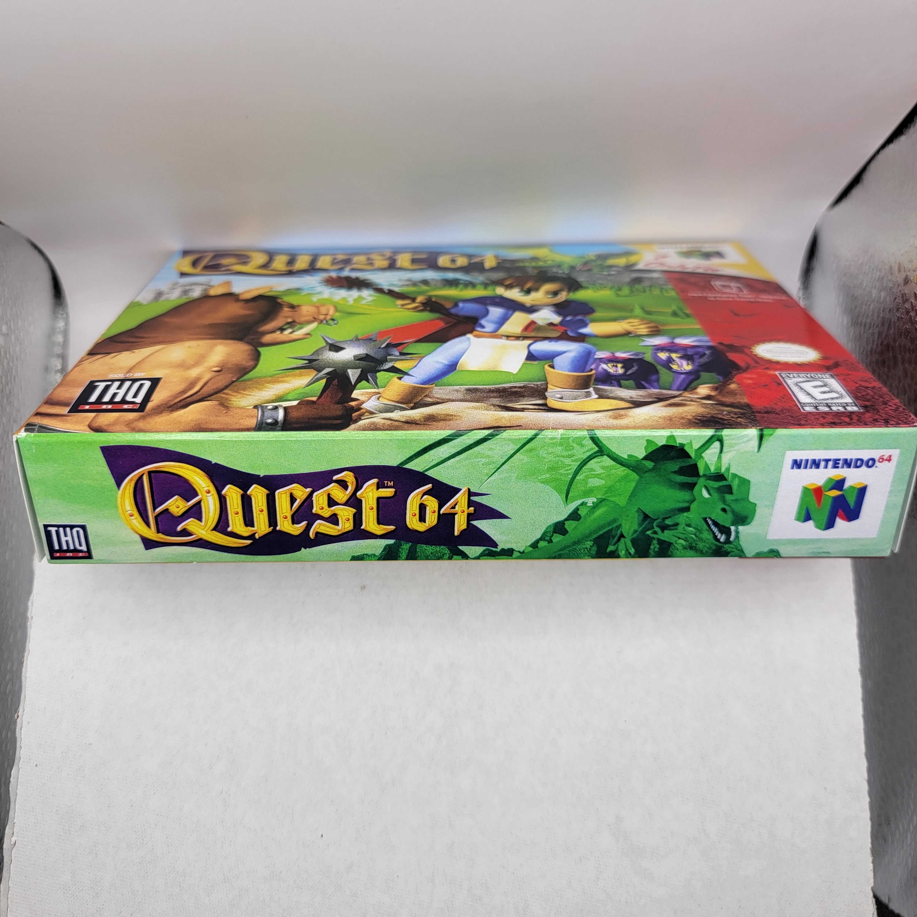 Quest 64 | NTSC | Nintendo 64 | N64 | En | Reproduction Box and