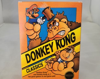 Donkey Kong Classics / NTSC / Nintendo / NES / En / Caja de reproducción