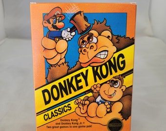 Donkey Kong Classics NTSC Nintendo NES En Reproduction
