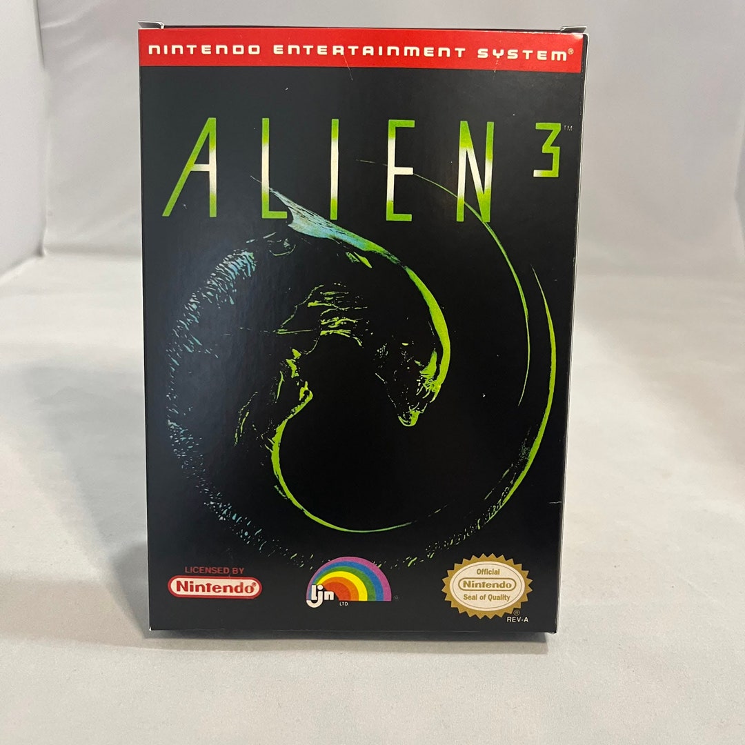 Alien 3 | NTSC | Nintendo | NES | En | Reproduction Box - Etsy