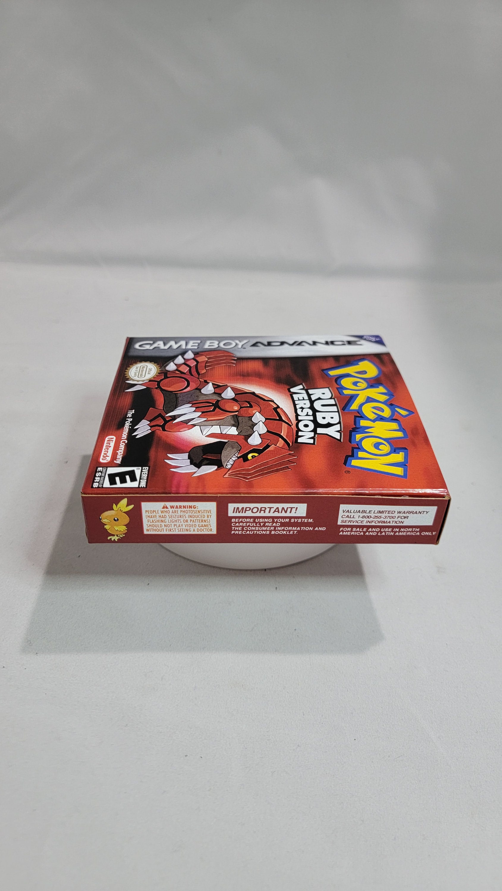 Pokemon Ruby | NTSC | Gameboy Advance | GBA | En | Reproduction Box and ...