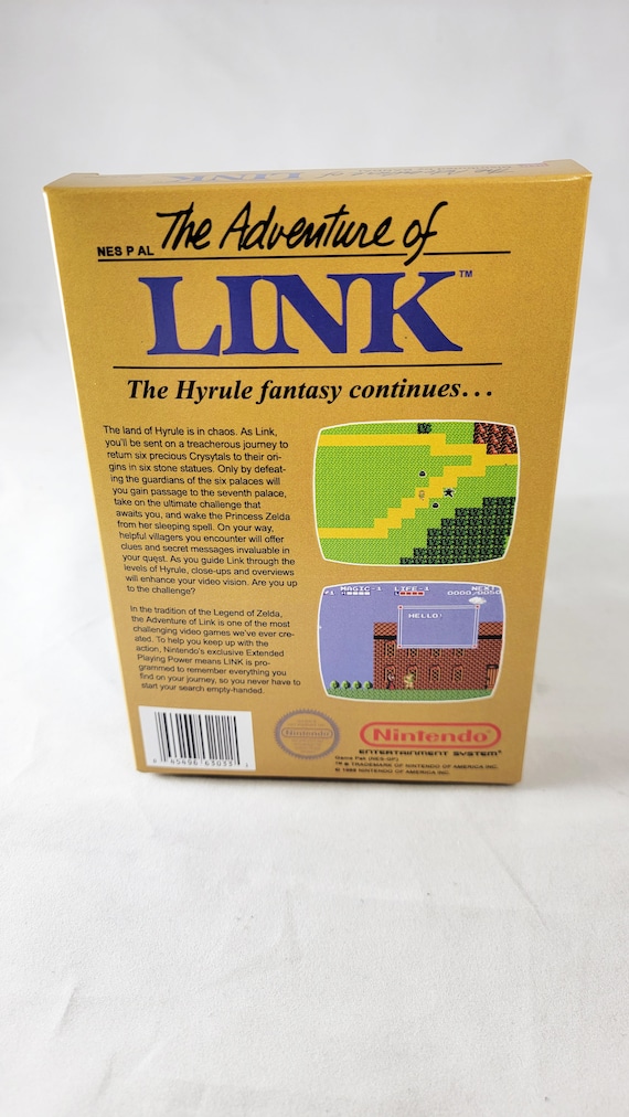 Zelda 2 the Adventure of Link | NTSC | Nintendo | NES | En