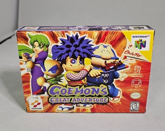 Goemon's Great Adventure NTSC Nintendo 64 N64 En