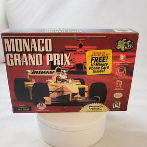 Monaco Grand Prix | NTSC | Nintendo 64 | N64 | En | Reproduction Box and Inner Tray