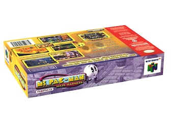 Ms. Pac-man Maze Madness | NTSC | Nintendo 64 | N64 | En