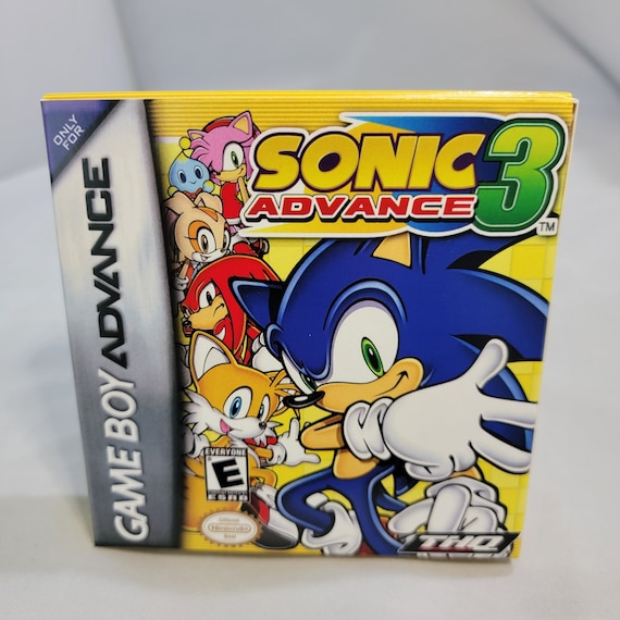 Sonic Advance NTSC Gameboy Advance GBA En 