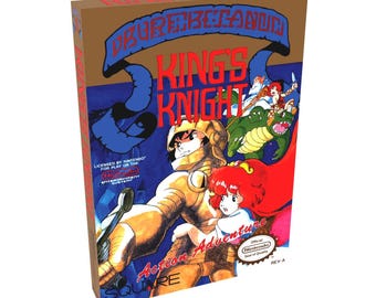 King's Knight | NTSC | Nintendo | NES | En | Reproduction Box
