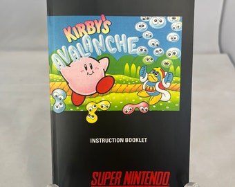 Kirby's Avalanche | NTSC | Super Nintendo | SNES | En | User Instruction Manual